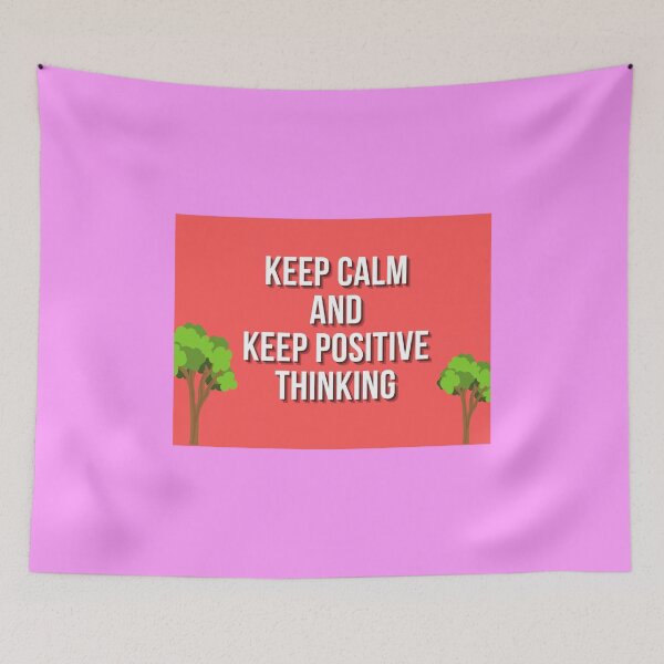 Item preview,  Keep Calm And Thinking Positive designed and sold by HasifArtCollection.
