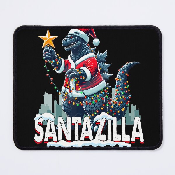 Item preview, Kaiju Christmas Santazilla Japanese Monster Dinosaur Boys designed and sold by NicoletteLittel.