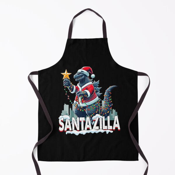 Item preview, Kaiju Christmas Santazilla Japanese Monster Dinosaur Boys designed and sold by NicoletteLittel.