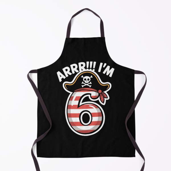 Item preview, Arrr I'M 6 Cool Pirate Theme 6Th Birthday Party designed and sold by Veroniadic.