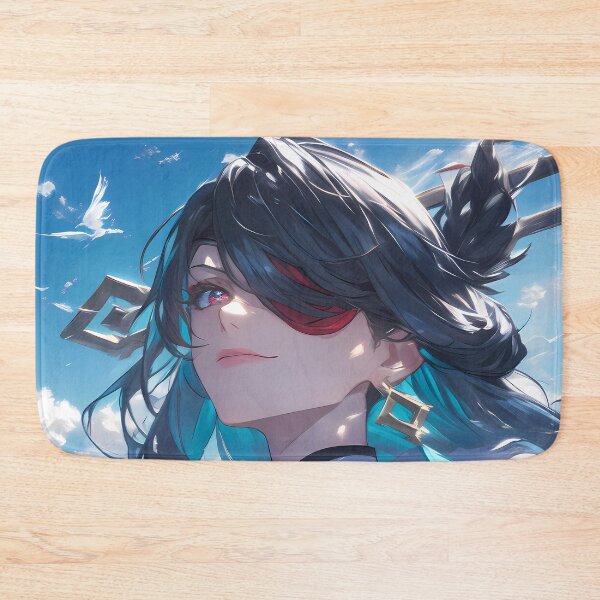 Item preview, Beidou Genshin Impact fearless anime girl warrior sky power strength designed and sold by HumbertoValveno.