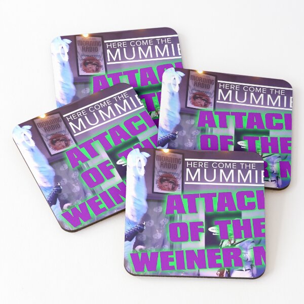 Item preview, The Mummies – Funny Funk Rock Inspired Band Art Design designed and sold by Lexie Reed.