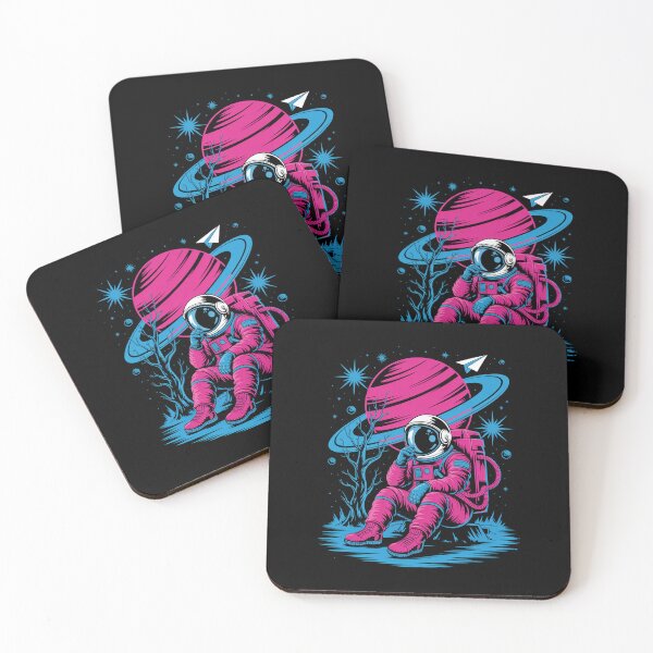 Item preview, Astronaut And Paper Airplane designed and sold by Veroniadic.