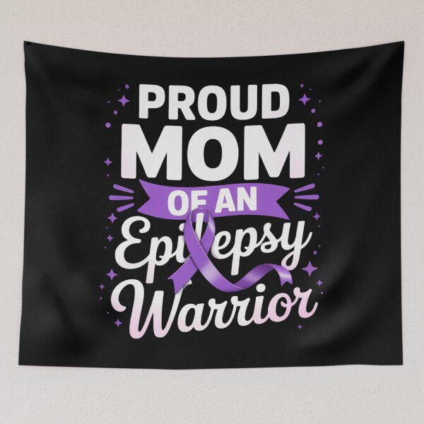 Item preview, Epilepsy Support Warrior Epilepsy Awareness Month designed and sold by ValerieRodrigue.