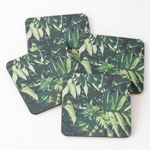 Item preview, Dense Green Leaf Texture - Sunlit Forest Foliage Pattern  designed and sold by SergioMiklos.