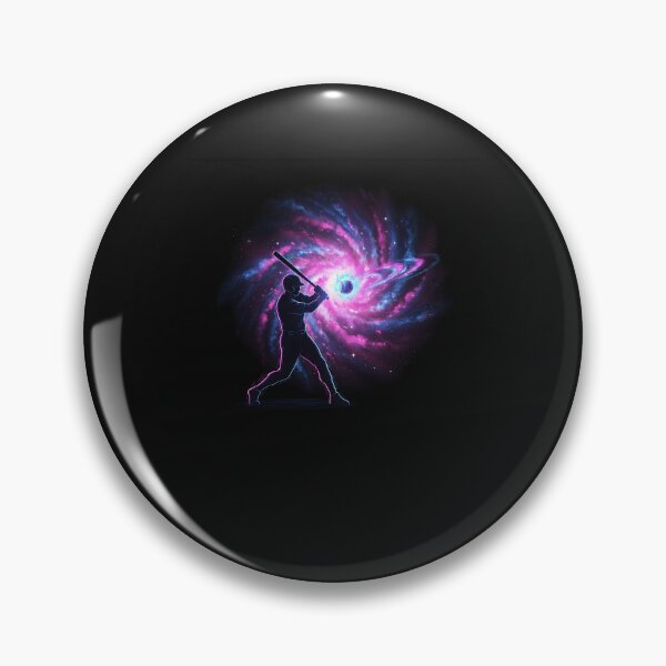 Item preview, Colorful Baseball Player Drip  designed and sold by merlinnears.