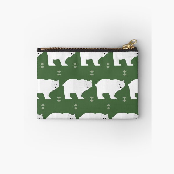Item preview, Polar bears on green designed and sold by reneesillus.