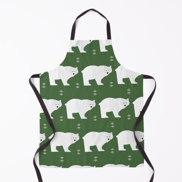 Item preview, Polar bears on green designed and sold by reneesillus.