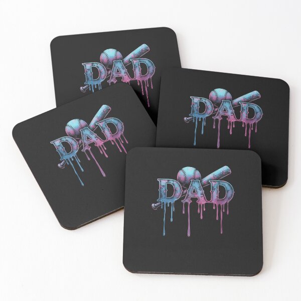 Item preview, Dad Mothers Day Baseball Ice Cream Drip Birthday Boy Family  designed and sold by merlinnears.