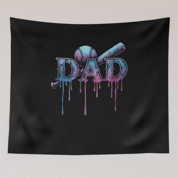 Item preview, Dad Mothers Day Baseball Ice Cream Drip Birthday Boy Family  designed and sold by merlinnears.