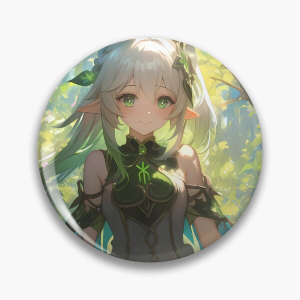 Item preview, Nahida Enchanted Cute Girl Forest Glow Genshin Impact designed and sold by HumbertoValveno.