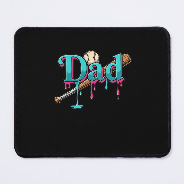 Item preview, Dad Mothers Day Baseball Ice Cream Drip Birthday Boy Family designed and sold by merlinnears.