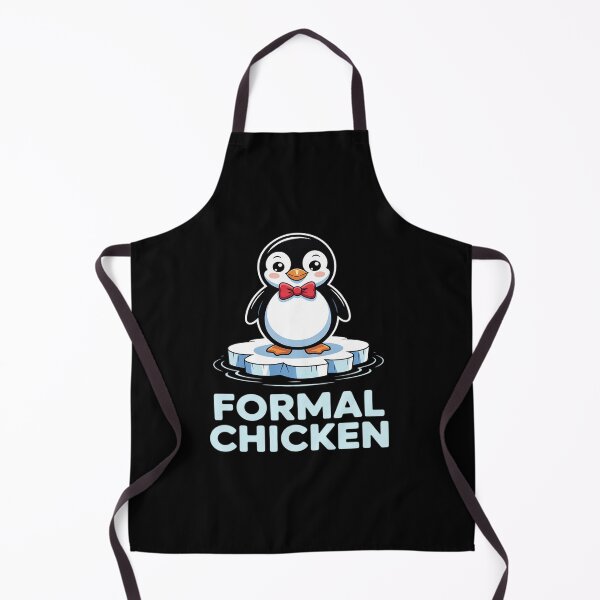 Item preview, Formal Chicken Funny Penguin on Ice Animal designed and sold by petrichorsworld.