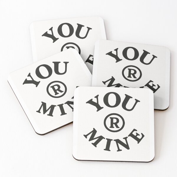 Item preview, YOU ® MINE – Minimalist Typography Design designed and sold by johnExpress02.