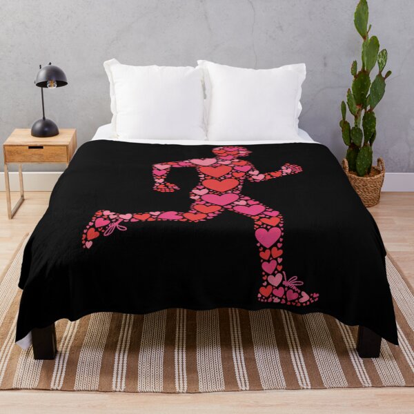 Item preview, Valentine’s Day Runner - Heart Silhouette designed and sold by ValerieRodrigue.