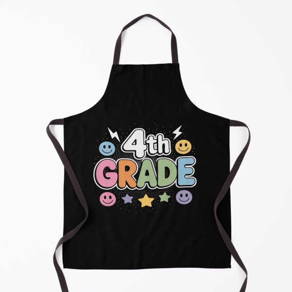Item preview, Fourth Grade Smile Face First Day Of School Teachers designed and sold by petrichorsworld.