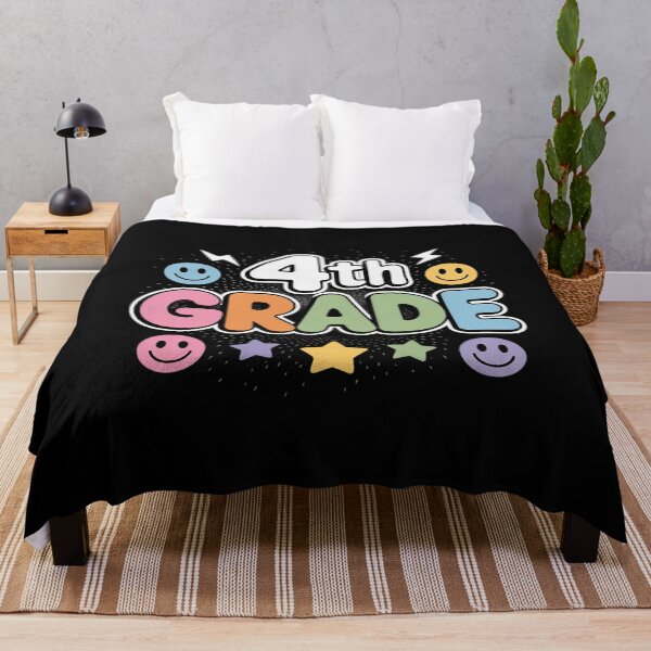 Item preview, Fourth Grade Smile Face First Day Of School Teachers designed and sold by petrichorsworld.
