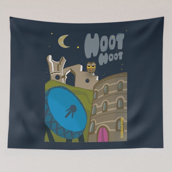Item preview, CONGLETON | HOOT HOOT... NIGHT OVER MOW COP designed and sold by axelle1410.