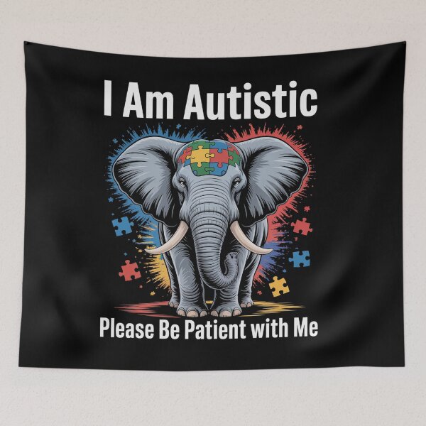 Item preview, Autism Awareness Please Be Patient With Me I Am Autistic designed and sold by Veroniadic.