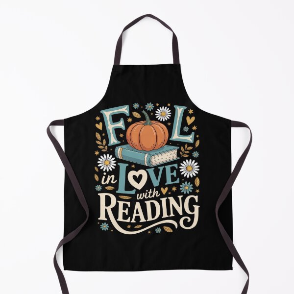 Item preview, Fall In Love With Reading Book Autumn Pumpkins And Teachers  4 designed and sold by NeomiStoreSS.