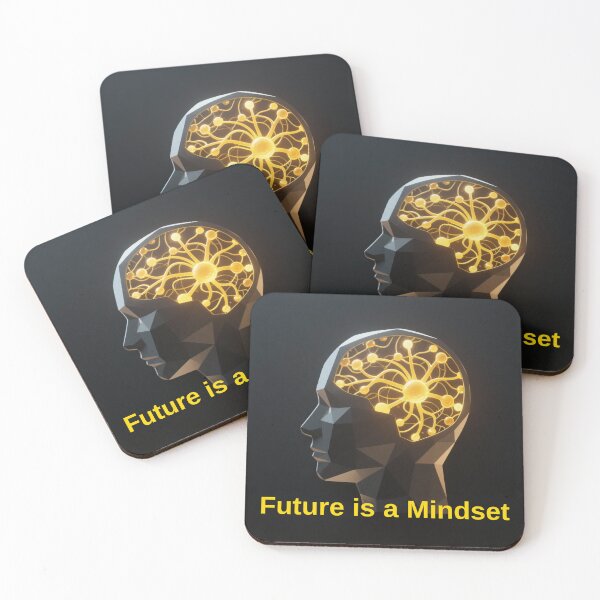 Item preview, Future is a Mindset - Futuristic Neural Network designed and sold by GE-MS.
