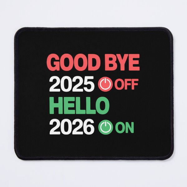 Item preview, Happy New Year 2026 Goodbye 2025 Hello 2026 designed and sold by ValerieRodrigue.