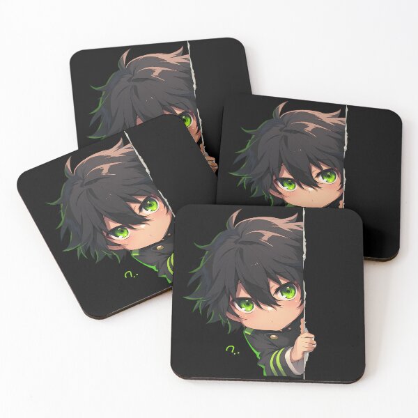 Item preview, end Hyakuya Yuuichirou Seraph End Anime Chibi Kawaii Peeker designed and sold by HumbertoValveno.
