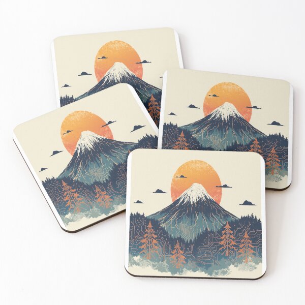 Item preview, SINGULARITY SUNRISE -2 - Acrylic design designed and sold by lordiano.