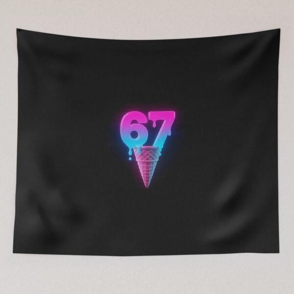 Item preview, Funny 67 Baseball Ice Cream Drip Gift for Men Women Kid designed and sold by grumpzara.