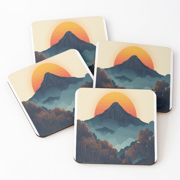 Item preview, Fuji mountain  - Acrylic design designed and sold by lordiano.