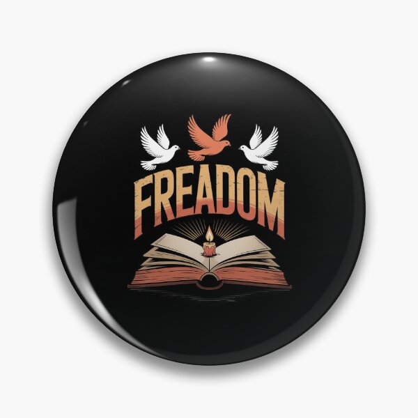 Item preview, Freadom Anti Banned Books Lovers Reading Librarian Bookworm designed and sold by petrichorsworld.