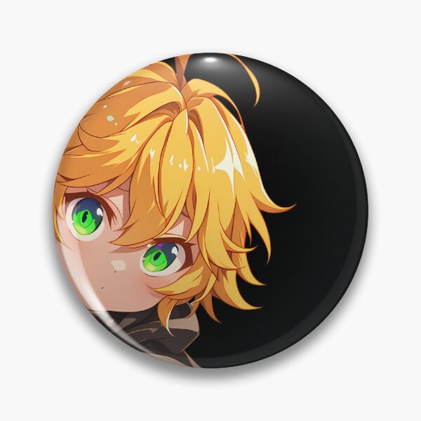 Item preview, end Mikaela Hyakuya Seraph End Anime Chibi Kawaii Peeker designed and sold by HumbertoValveno.