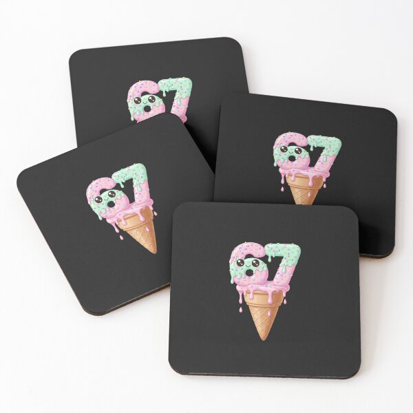 Item preview, Funny 67 Baseball Ice Cream Drip Gift for Men Women Kid designed and sold by grumpzara.