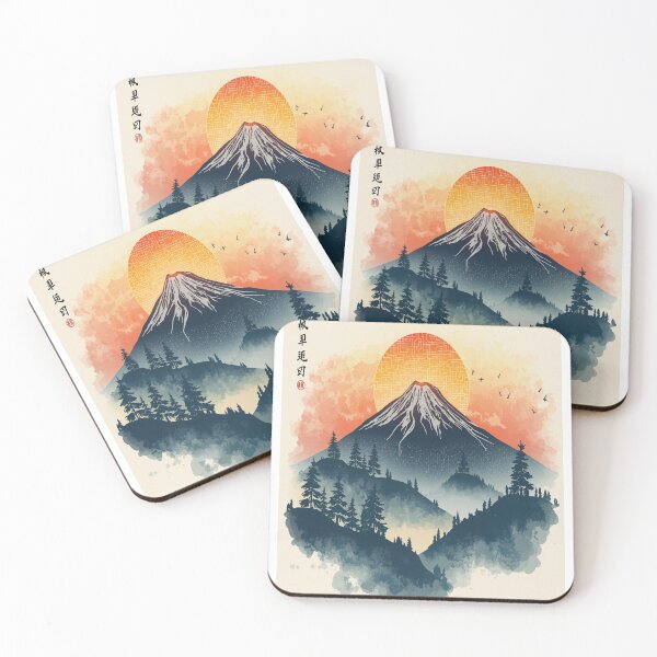 Item preview,  Fuji mountain 2 - Acrylic design designed and sold by lordiano.
