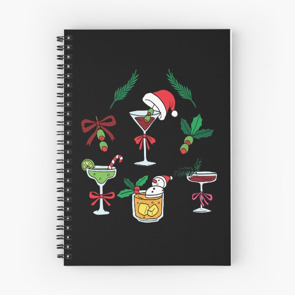 Item preview, Funny Christmas Cocktails Doodle designed and sold by Walkcircle.