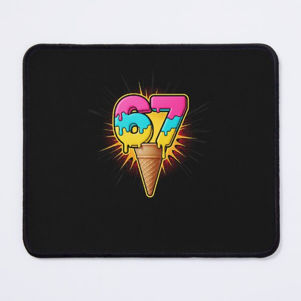 Item preview, Funny 67 Baseball Ice Cream Drip Gift for Men Women Kid  designed and sold by grumpzara.