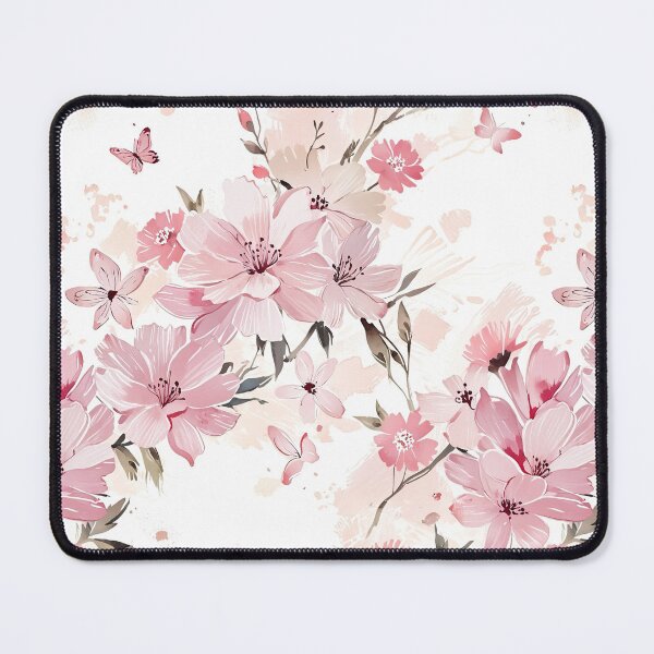 Item preview, Soft Pink Floral With Butterflies designed and sold by CoolPixels.