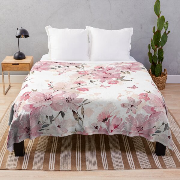 Item preview, Soft Pink Floral With Butterflies designed and sold by CoolPixels.
