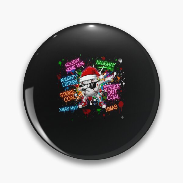 Artikelvorschau, Lustiger Baseballball-Weihnachtsmannhut, der dabbt, Weihnachten entworfen und verkauft von grumpzara.