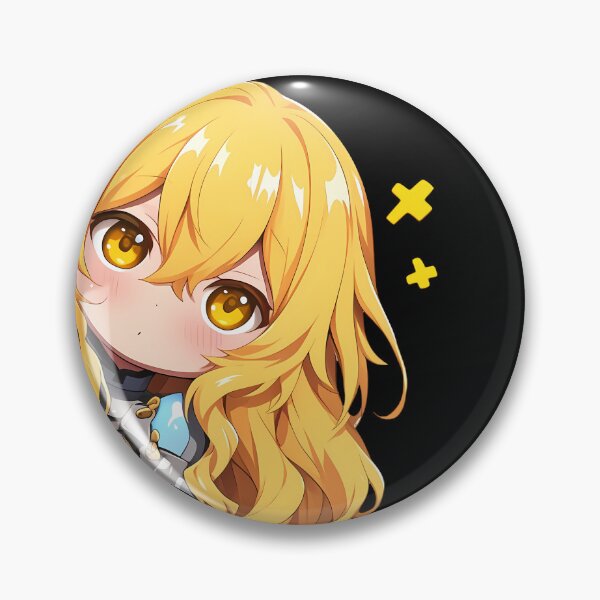 Item preview, Ais Wallenstein DanMachi Anime Girl Chibi Kawaii Peeker designed and sold by HumbertoValveno.