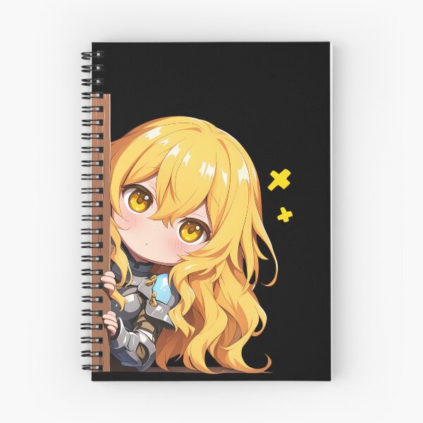 Item preview, Ais Wallenstein DanMachi Anime Girl Chibi Kawaii Peeker designed and sold by HumbertoValveno.
