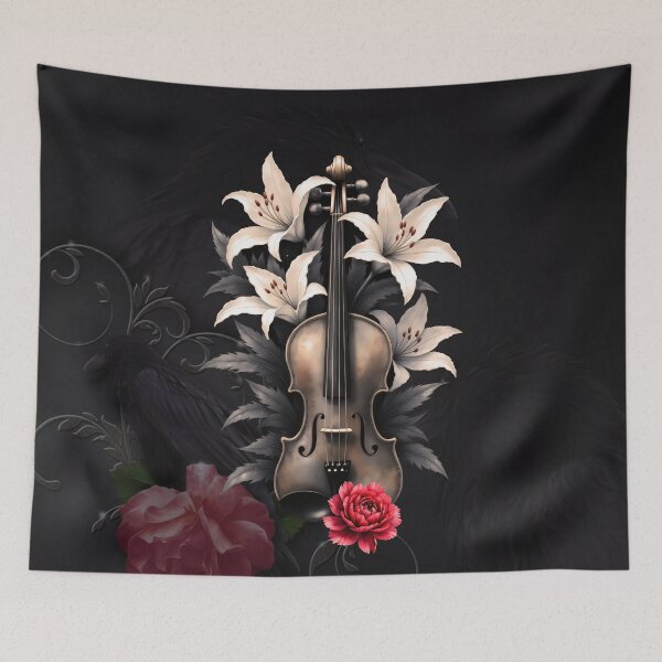 Item preview, Elegy for a Fallen Song – Romantic Gothic Violin  designed and sold by nicky2342.