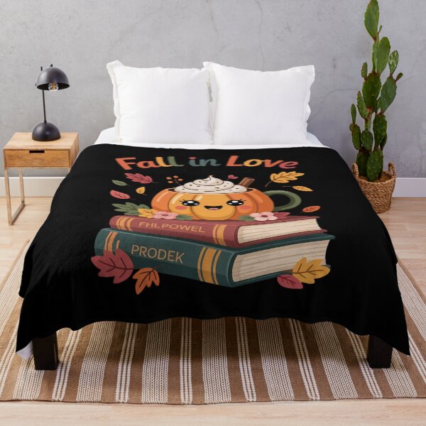 Item preview, Fall in Love with Reading Book Autumn Pumpkins and Teachers 8  designed and sold by NeomiStoreSS.