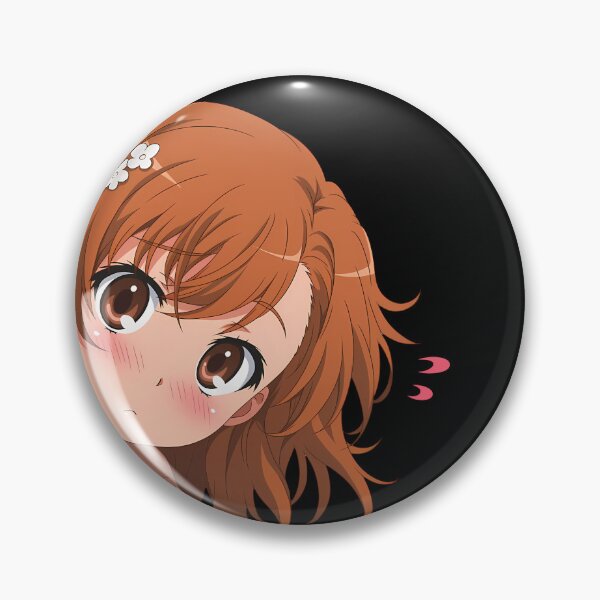 Item preview, Certain Scientific Misaka Mikoto Railgun Anime Girl Chibi Kawaii Peeker designed and sold by HumbertoValveno.