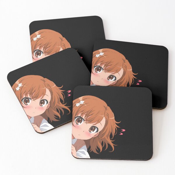 Item preview, Certain Scientific Misaka Mikoto Railgun Anime Girl Chibi Kawaii Peeker designed and sold by HumbertoValveno.