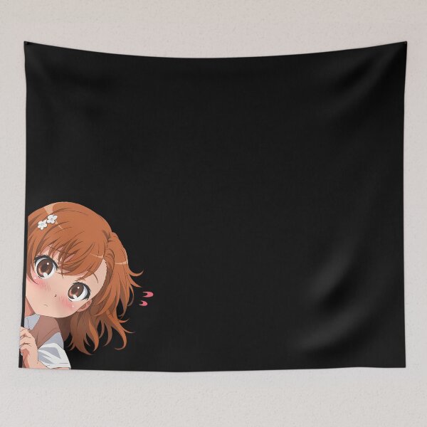 Item preview, Certain Scientific Misaka Mikoto Railgun Anime Girl Chibi Kawaii Peeker designed and sold by HumbertoValveno.