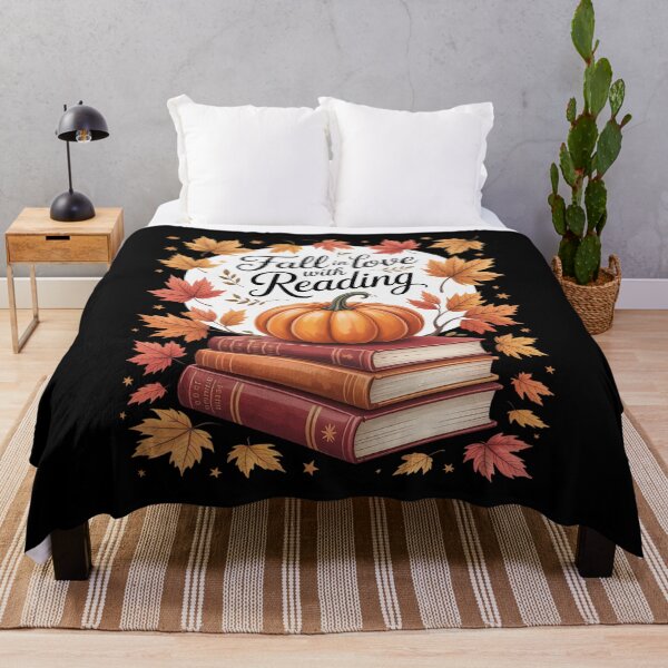 Item preview, Fall In Love With Reading Book Autumn Pumpkins And Teachers designed and sold by NeomiStoreSS.
