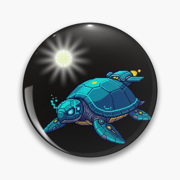 Item preview, Futuristic turtle designed and sold by OSBS-ART.