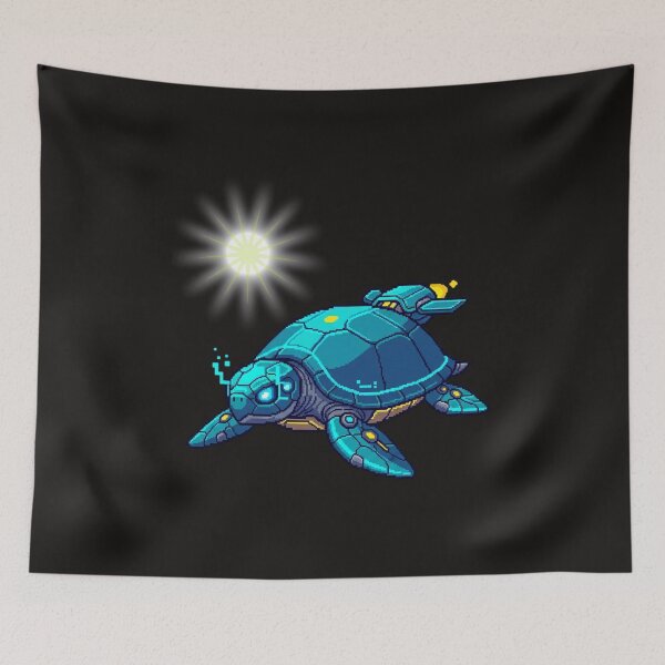 Item preview, Futuristic turtle designed and sold by OSBS-ART.