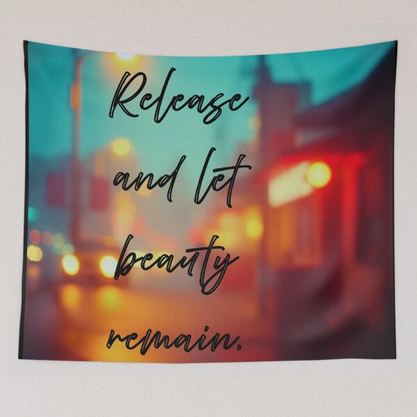 Item preview, Release and let beauty remain. designed and sold by vagar.